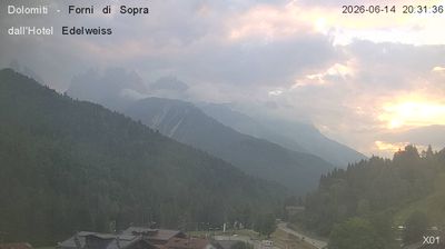 immagine della webcam nei dintorni di Calalzo di Cadore: webcam Forni di Sopra