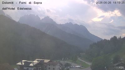 immagine della webcam nei dintorni di Auronzo di Cadore: webcam Forni di Sopra