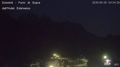 immagine della webcam nei dintorni di Santo Stefano di Cadore: webcam Forni di Sopra