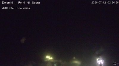 immagine della webcam nei dintorni di Pieve di Cadore: webcam Forni di Sopra