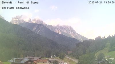 immagine della webcam nei dintorni di Sappada: webcam Forni di Sopra