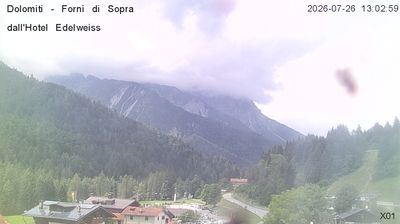 immagine della webcam nei dintorni di Enemonzo: webcam Forni di Sopra