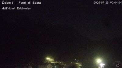 immagine della webcam nei dintorni di San Nicolò di Comelico: webcam Forni di Sopra