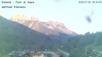 immagine della webcam nei dintorni di Calalzo di Cadore: webcam Forni di Sopra