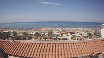 immagine della webcam nei dintorni di Castiglione della Pescaia: webcam Marina di Grosseto