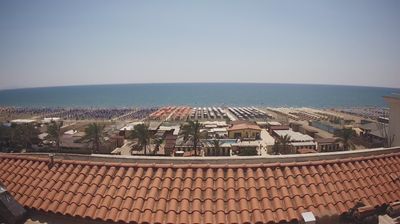 immagine della webcam nei dintorni di Castiglione della Pescaia: webcam Marina di Grosseto