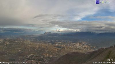 immagine della webcam nei dintorni di Campoli del Monte Taburno: webcam Ospedaletto d'Alpinolo