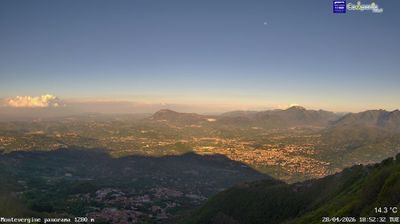 immagine della webcam nei dintorni di Campoli del Monte Taburno: webcam Ospedaletto d'Alpinolo