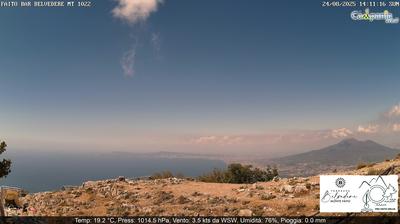 Preview delle webcam di Vico Equense: Monte Faito - Bar Belvedere