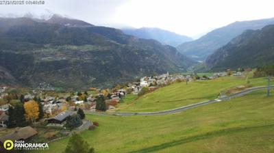 immagine della webcam nei dintorni di Chamole': webcam Torgnon