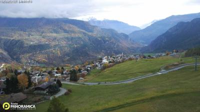 immagine della webcam nei dintorni di Cervinia Plateau Rosa: webcam Torgnon