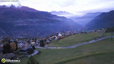 immagine della webcam nei dintorni di Cervinia: webcam Torgnon