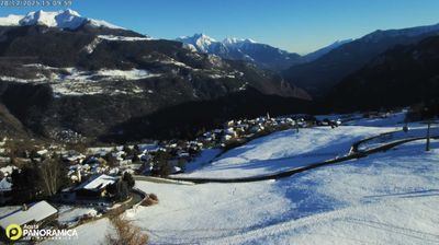 immagine della webcam nei dintorni di Cervinia Plan Maison: webcam Torgnon