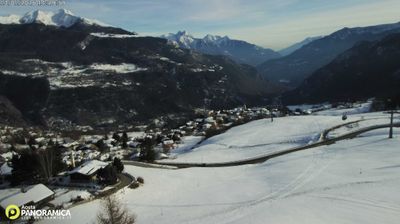 immagine della webcam nei dintorni di Cervinia Plan Maison: webcam Torgnon