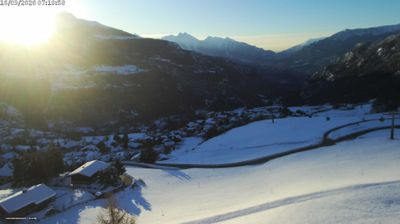 immagine della webcam nei dintorni di Cervinia Plateau Rosa: webcam Torgnon