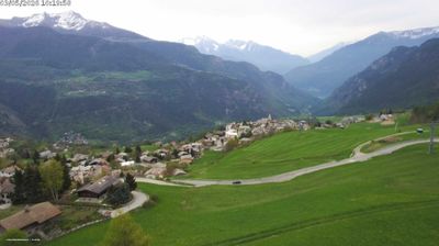 immagine della webcam nei dintorni di Cervinia Plateau Rosa: webcam Torgnon