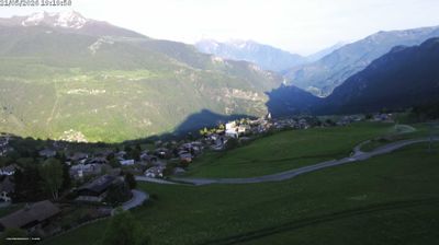 immagine della webcam nei dintorni di Estoul: webcam Torgnon