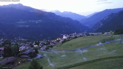 immagine della webcam nei dintorni di Antagnod: webcam Torgnon