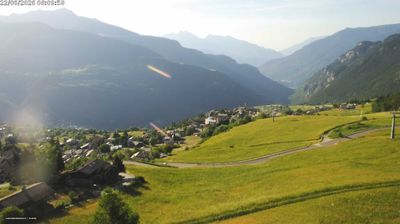 immagine della webcam nei dintorni di Cervinia Cime Bianche Laghi: webcam Torgnon