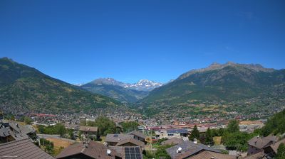immagine della webcam nei dintorni di Charvensod: webcam Chamole'