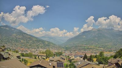 immagine della webcam nei dintorni di Charvensod: webcam Chamole'