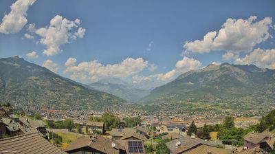 immagine della webcam nei dintorni di Gressan: webcam Chamole'