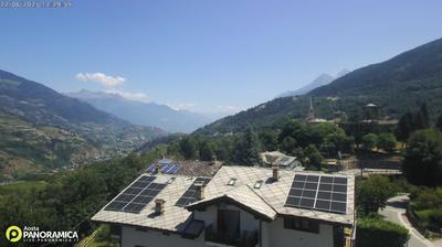 immagine della webcam nei dintorni di Val Urtier: webcam Introd