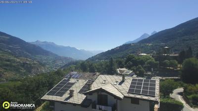 immagine della webcam nei dintorni di Villeneuve: webcam Introd