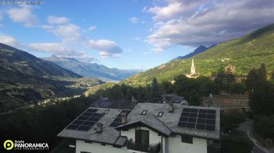 immagine della webcam nei dintorni di Courmayeur: webcam Introd
