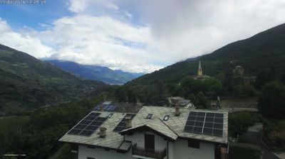 immagine della webcam nei dintorni di Punta Helbronner: webcam Introd