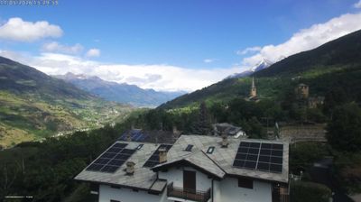 immagine della webcam nei dintorni di Aosta: webcam Introd