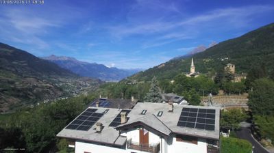 immagine della webcam nei dintorni di Gressan: webcam Introd