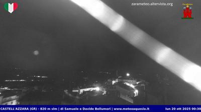 immagine della webcam nei dintorni di Manciano: webcam Castell'Azzara