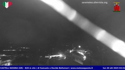 immagine della webcam nei dintorni di Acquapendente: webcam Castell'Azzara