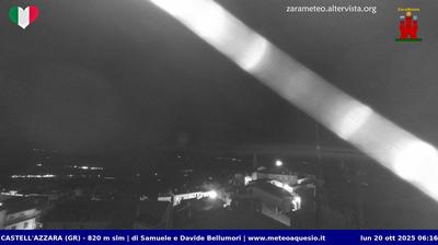 immagine della webcam nei dintorni di Fabro: webcam Castell'Azzara