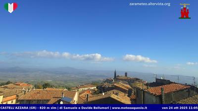 immagine della webcam nei dintorni di Marta: webcam Castell'Azzara