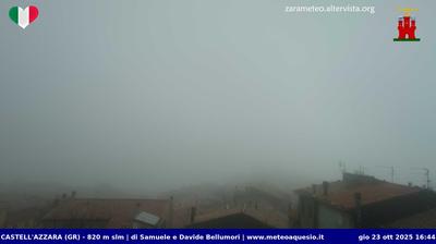 immagine della webcam nei dintorni di Castel del Piano: webcam Castell'Azzara