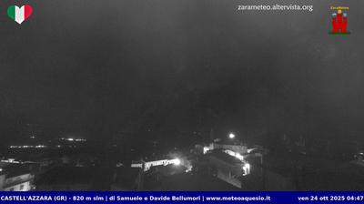 immagine della webcam nei dintorni di Pian di Rota: webcam Castell'Azzara