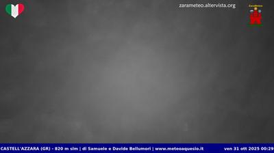 immagine della webcam nei dintorni di Ischia di Castro: webcam Castell'Azzara