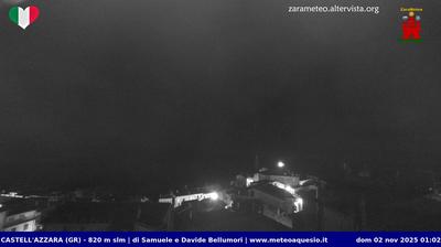 immagine della webcam nei dintorni di Monte Amiata: webcam Castell'Azzara