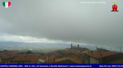 immagine della webcam nei dintorni di Sarteano: webcam Castell'Azzara