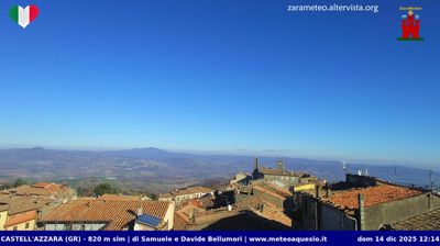 immagine della webcam nei dintorni di Gradoli: webcam Castell'Azzara