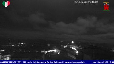 immagine della webcam nei dintorni di Valentano: webcam Castell'Azzara