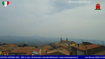 immagine della webcam nei dintorni di Bolsena: webcam Castell'Azzara