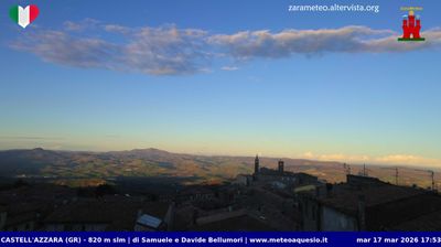 immagine della webcam nei dintorni di Marta: webcam Castell'Azzara