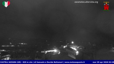 immagine della webcam nei dintorni di Fabro: webcam Castell'Azzara