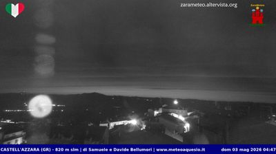 immagine della webcam nei dintorni di Marta: webcam Castell'Azzara
