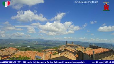 immagine della webcam nei dintorni di Saturnia: webcam Castell'Azzara