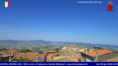 immagine della webcam nei dintorni di Scansano: webcam Castell'Azzara