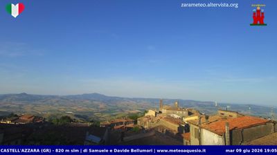 Preview delle webcam di Castell'Azzara